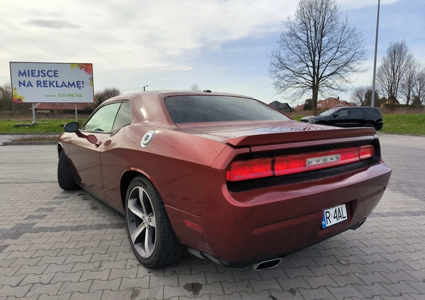 Dodge Challenger cena 88000 przebieg: 128900, rok produkcji 2014 z Kruszwica małe 56